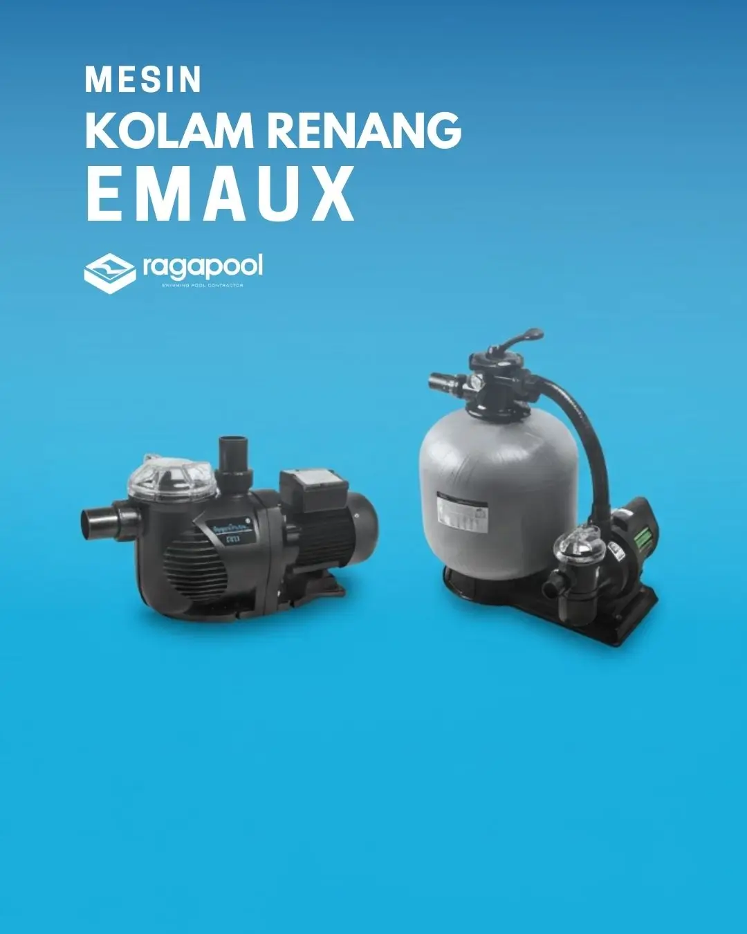 mesin kolam renang emaux