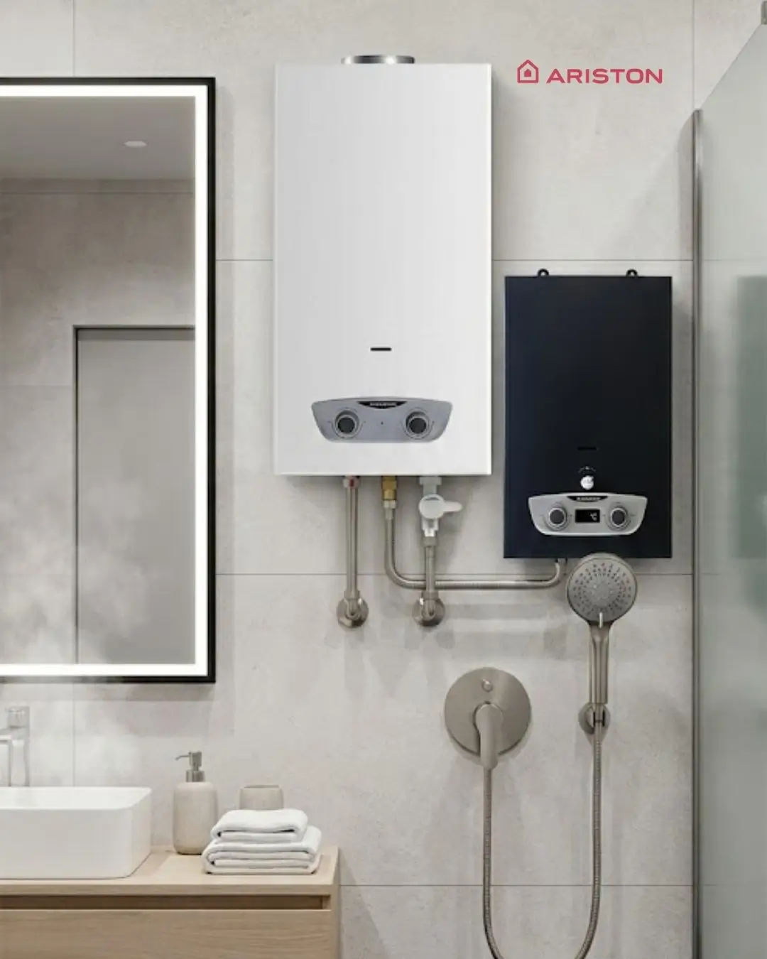 Ariston Water Heater Instant Tipe Gas