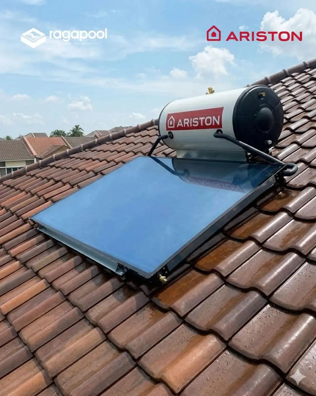 ariston water heater solar Kairos Thermo HF