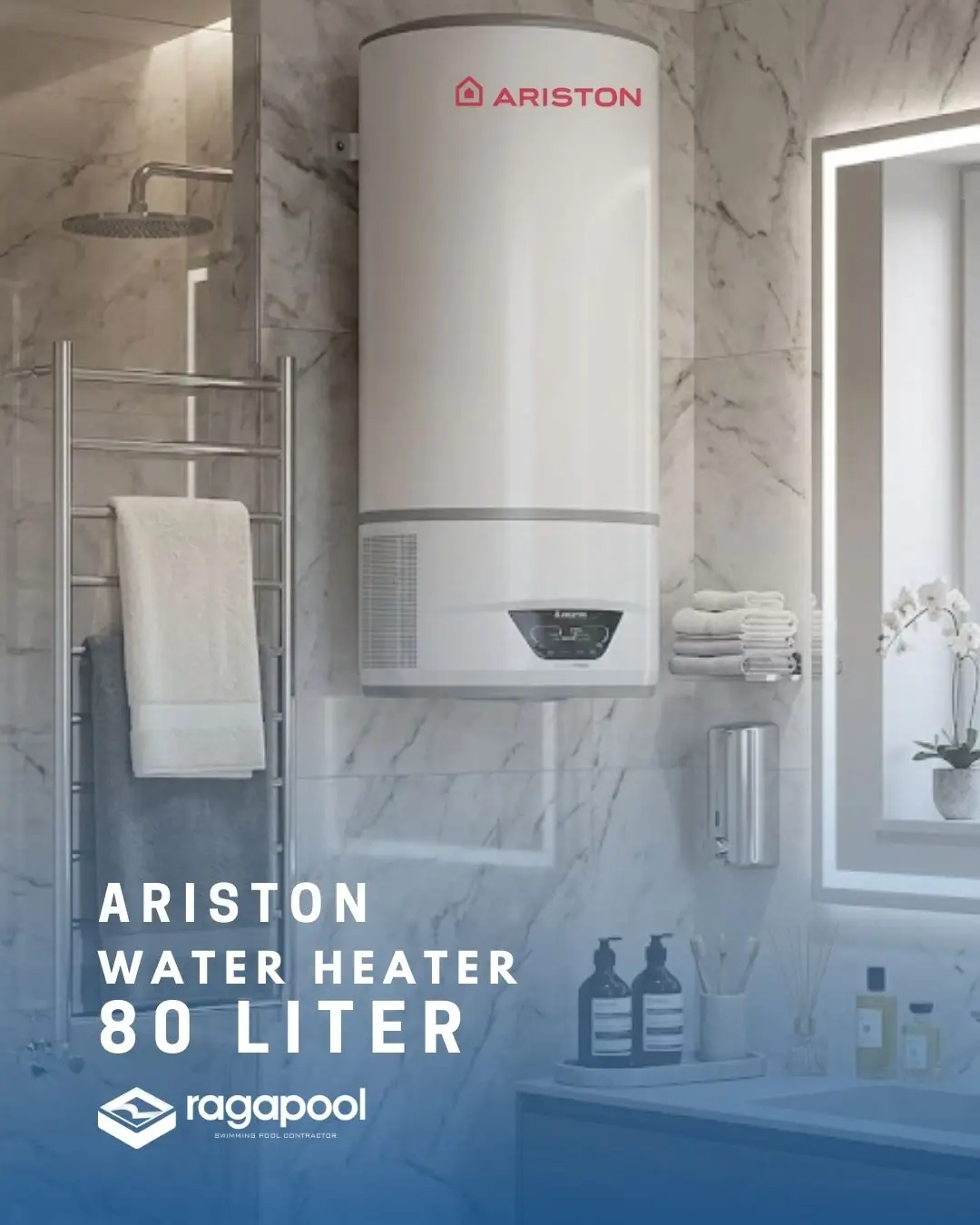 water heater ariston 80 liter